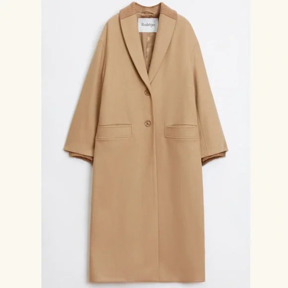Rodebjer Maddox Coat in Camel